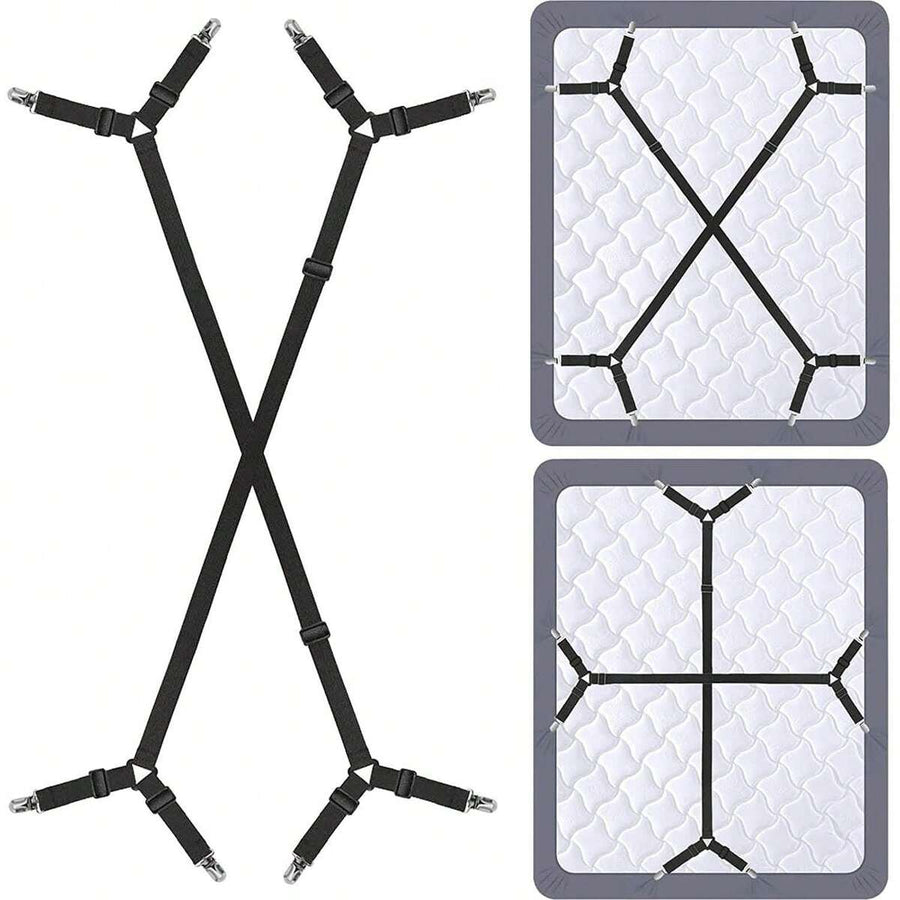 1pc Adjustable Bed Sheet Clip Holder, Anti-Slip Tablecloth Fastener, Factory Direct